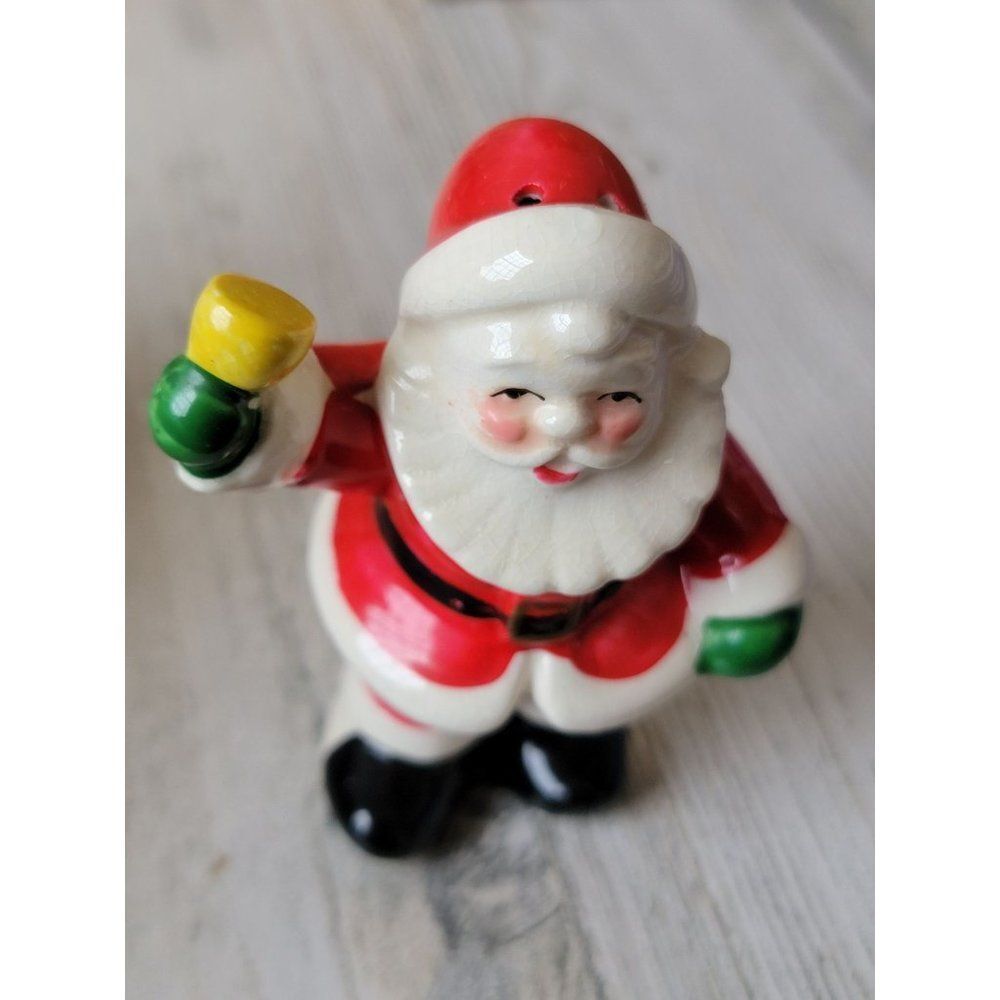 Japan santa claus salt shaker xmas figure‎